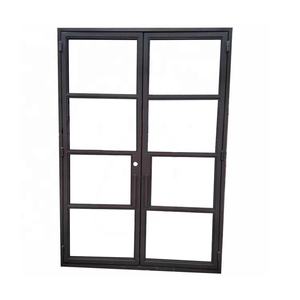 Diseños de Puertas Francesas de Hierro para Patio con Inserciones de Vidrio - Product Image 2