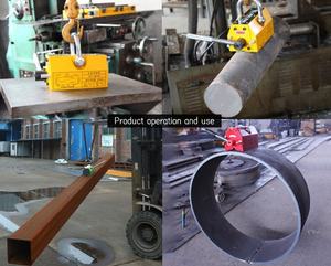 5000 किलोग्राम भार उठाने की क्षमता चुंबकीय लिफ्टर भारी शुल्क स्टील स्थायी चुंबकीय लिफ्टर - Product Image 5