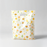 Sacs de transport en plastique LDPE découpés à la forme, surface mate, avec logo personnalisé imprimé pour l'emballage de vêtements de mode
