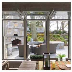 หน้าต่างอลูมิเนียมจอร์เจียพับได้พร้อมกระจกลามิเนตกันเสียงช่วยควบคุมเสียงรบกวนได้อย่างมีประสิทธิภาพในบ้านแคนาดา - Product Image 6