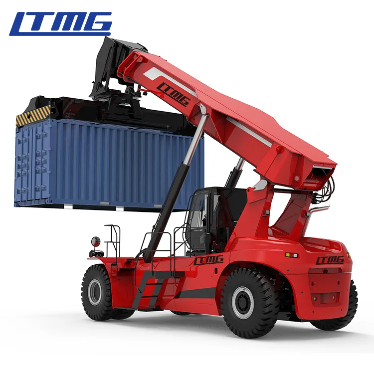LTMG reach stacker port machines 45 tons reach stackers for container loading