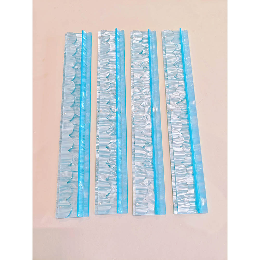 Bleu Un ensemble de 4 pièces