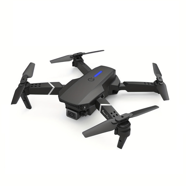 E88 Pro Dual Camera Drone, WiFi FPV Double Folding RC Quadcopter Altitude Hold, Remote Control Toy for Beginners