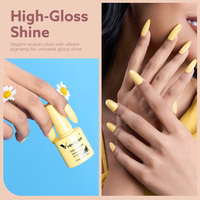 VENALISA VIP5 7.5ml, Nouveau Vernis Gel UV Hema Free, Couleur Tendance, Sans Odeur, Inoffensif, Gel Polish Soak Off pour Nail Art