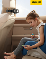 Support de tablette pour appuie-tête de voiture Lamicall CH06, bras d'extension biaxial, distance réglable, support de siège arrière pour enfants, voyage en voiture, support de tablette