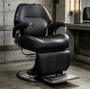 Most Luxury Electric Barber <b>Chair</b> Men Barber <b>Chair</b> Auto Electric Control Barber Equipment - Product Image 6