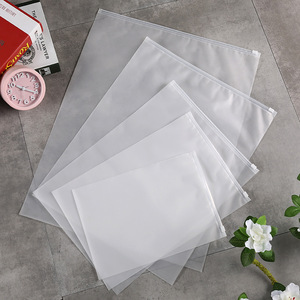 Recyclable Garment Clothes <b>Bag</b> Clothing Pvc Compostable Biodegradable Transparent Color Custom Dress Decorative Zipper - Product Image 2