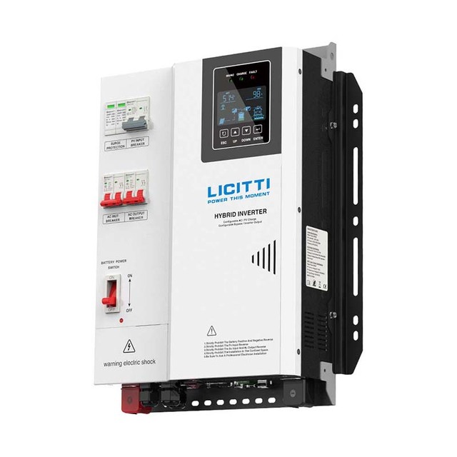 12V/24V/48V Hybrid System Home Use Pure Sine Wave Inverter 3000W 4000W for must Solar Inverter