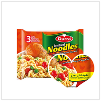 Tas Ramen Kustom Merek Mie Makanan Asia Grocer Halal Sup Mie Instan