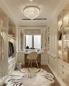 Garde-robe d'intérieur de chambre à coucher haut de gamme de style minimaliste moderne personnalisé - Product Image 1