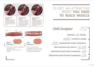 UMS Sculptor เครื่องกระตุ้นกล้ามเนื้อมัลติฟังก์ชั่น,เครื่องกระตุ้นกล้ามเนื้อกายภาพบำบัดสำหรับร้านเสริมสวย - Product Image 3