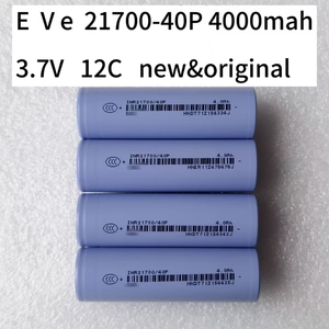 E V E 21700 <span class=keywords><strong>Lithium</strong></span> Pin 3.7V 3C 5C 10C 40PL 40P 4000MAh Hình Trụ Có Thể Sạc Lại Li Ion Di Động Cho 7.4V 14.8V Pin - Product Image 2