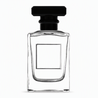 Flacons de parfum carrés en verre transparent avec pulvérisateur atomiseur, sérigraphie, diffuseur d'aromathérapie portable rechargeable 50 ml