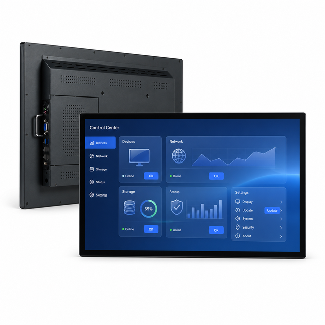 32 Inch Capacitive Touch All in One Panel PC Touch Screen Monitor for Hospital Ward Information Inquiry & Clinic Triage System