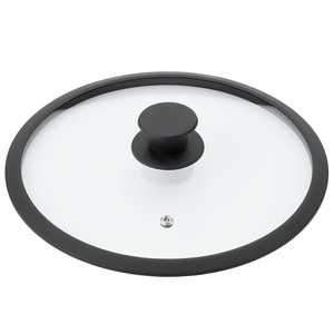 Tapa de vidrio KARL KRGER con borde de silicona y ventilación de vapor de 24 cm - Product Image 2