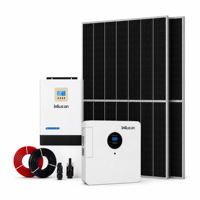 Kit solaire photovoltaïque hors réseau complet 1kW 3kW 5kW 10kW 15kW 20kW 30kW pour système d'alimentation domestique