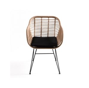 Cheap Rattan 3 Piece Parvekesetti <strong>Conservatory</strong> Sofa Table and <strong>Chairs</strong> Sets <strong>for</strong> Garden Patio Metal Frame Leisure Wicker Bistro Set - Product Image 4