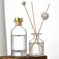 Diffuseur en verre de vente chaude 3oz 7oz 16oz Diffuseur bouteille en verre Diffuseur rond bouteille