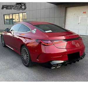 Pour <span class=keywords><strong>Mercedes</strong></span> Benz CLE W236 2024+ : Diffuseur arrière CLE63 AMG avec embouts d'échappement, sans dé<span class=keywords><strong>coupe</strong></span> pour pare-chocs arrière - Product Image 6