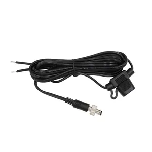 6-Feet 3.5mm TS Monaural Mini Mono Audio Plug Jack Conector Macho para Bare Wire Extension Cable