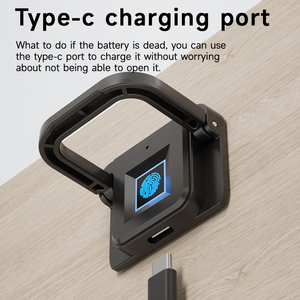 थोक आसान स्थापना फिंगरप्रिंट कैबिनेट दराज लॉक स्मार्ट कीलेस सुरक्षा मेमोरी कार्ड ड्रॉअर फिंगरप्रिंट लॉक - Product Image 4