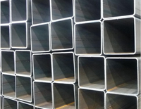 Fournisseur chinois 50x50mm, tube carré 25x25mm, tube carré pour structure en acier
