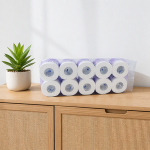 Papier toilette jetable 3 plis <span class=keywords><strong>pas</strong></span> <span class=keywords><strong>cher</strong></span>, super doux, forte absorption d'eau, fabriqué en Chine, personnalisable - Product Image 1