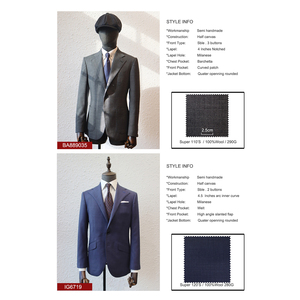 Traje Personalizado de Estilo Británico Moderno CMT para Hombre, Traje a Medida, Fábrica de <span class=keywords><strong>Trajes</strong></span> para Sastrería, OEM/ODM Fusionado - Product Image 2