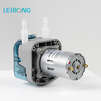 Pompa Peristaltik LeiRong 400ml/menit, Rendah Kebisingan, Kepala Pengisian Cepat, Motor DC, Sanitasi, Medis Kecil, OEM