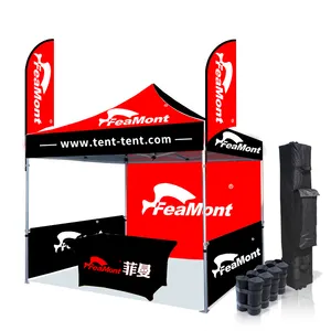 FEAMONT 10x10ft outdoor Exhibition Booth promotional portable steel frame tent for advertising events