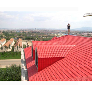Ligne de production de tôles de toiture en PVC, machine à toiture en ASA UPVC à 4 couches, ligne de production de tuiles en plastique PVC - Product Image 2