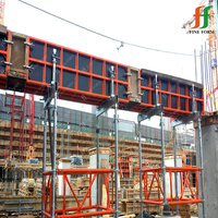 Système de coffrage en plastique réutilisable pour béton, panneaux de mur et de dalle, hautement efficace pour la construction en béton