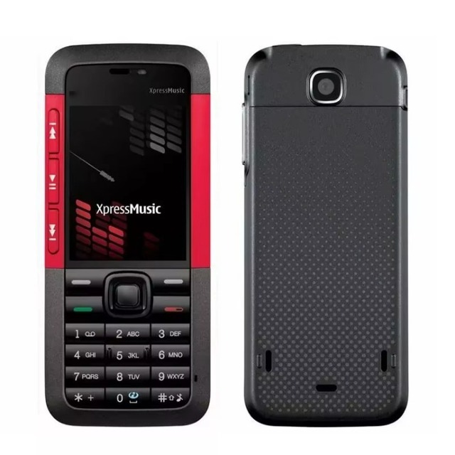 5310 XpressMusic GSM Mobile Phone with English Arabic & Russian Keyboard 2MP Rear Camera TFT Display