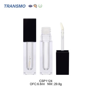 Tubos Vacíos de Plástico Transparente de 5ml con Aplicador para Brillo Labial, Envase Tipo Doe para Uso con Rubor, con Logotipo Personalizado - Product Image 3
