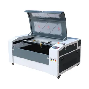 high efficiency 60-160w 1060 ruida laser carving cutting/Engraving machine for metal and fabric garment wood