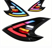 Nouveaux feux arrière vintage à lentille transparente RGB pour Z34 370Z 2008-2021