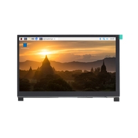 Modul LCD IPS 7 Inci 1024*600 H-DMI dengan Kaca Tempered 6-H, Port Ekspansi Kipas, Panel Layar Sentuh