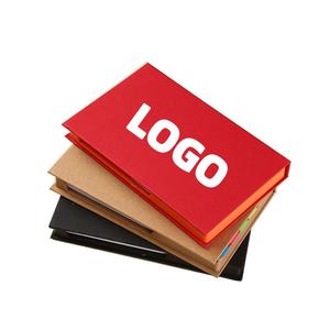 Venta al por mayor impresión de logotipo de papelería lindo autoadhesivo Bloc de notas adhesivas Bloc de notas caja de papel Kraft Bloc de notas Oficina escuela regalos - Product Image 4