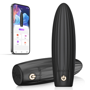 Smart <strong>Bluetooth</strong> App Controlled Bullet <strong>Vibrator</strong> 10 Speed Vibration Mini Pocket Massager for Women Clitoral Stimulation Adult Toy - Product Image 1