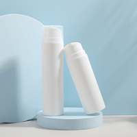 Bouteille de pompe en plastique blanc bouteille de pompe sans air cosmétique PP bouteille sans air pour Offre Spéciale