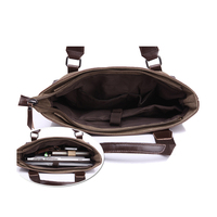 Bolsa de mano para ordenador portátil, proveedor de China, venta al por mayor, alibaba, bolso de lona, maletín, bolso de negocios simple para hombres