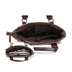 中国供应商笔记本电脑手提包批发阿里巴巴手提包帆布公文包包男士简约商务包 - Product Image 6