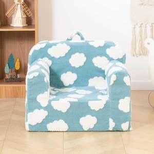 Chaise ultra-douce pour enfants avec motif mignon, rembourrage en mousse, canapé de lecture en sherpa câlin pour garçons <span class=keywords><strong>et</strong></span> filles - Product Image 6