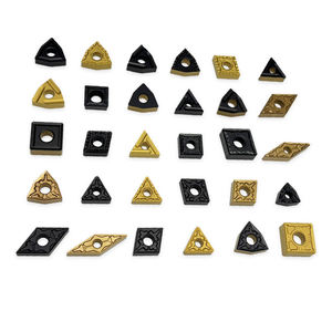 三角形形状旋削インサート TNMG160404 TNMG160408 TNMG160412 CQ チップブレーカー溝 CNC 旋盤工具 超硬刃先交換式インサート - Product Image 4