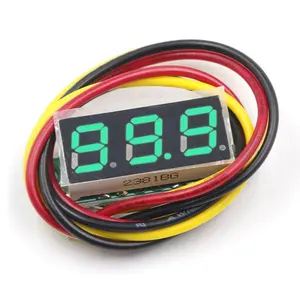 0.28 Inch Dc Led Digitale Voltmeter 0-100V 3-Wire Voltage Me Led Display Digitale Panel Voltmeter meter Detector