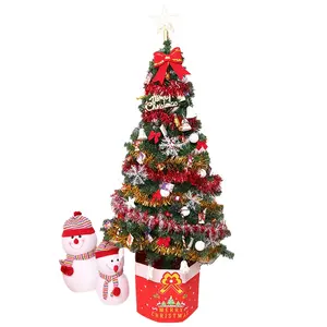 1.5米包装灯装饰迷你高级圣诞树装饰品室内和室外