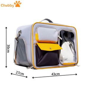 Mochila Transpirable de Buena Calidad para Mascotas, Bolsa de Transporte Portátil para Perros y Gatos con Espacio para las Patas en la Parte Delantera - Product Image 2