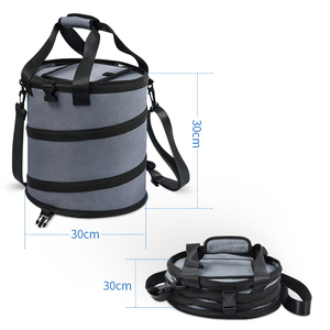 Keranjang Golf tas pendingin muncul dan dilipat tas terisolasi pendingin untuk pantai berkemah bulat tas pendingin dapat dilipat tas tahan air anggur - Product Image 2