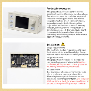 Controlador de motor paso a paso SMH 42 57, regulación automática de velocidad, avance y retroceso, retardo de pulso, posicionamiento de ángulo, PLC - Product Image 2