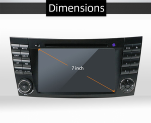 Approvisionnement d'usine 7 "<span class=keywords><strong>autoradio</strong></span> Android intégré 360 Navigation d'image panoramique système Android <span class=keywords><strong>10</strong></span> lecteur DVD de voiture 6 + 128G pour <span class=keywords><strong>Benz</strong></span> W211 - Product Image 6